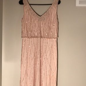 Adrianna Papell Brooklyn Blush Formal Gown 6